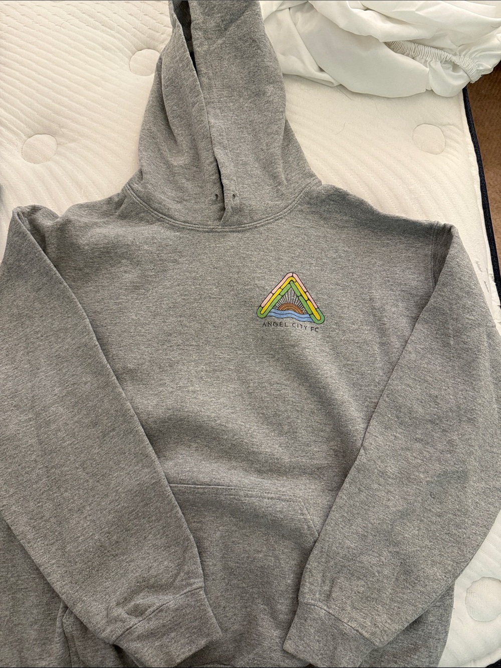 Limited Edition Angel City FC Grey Hoodie (Unisex) - Picture 3 of 3